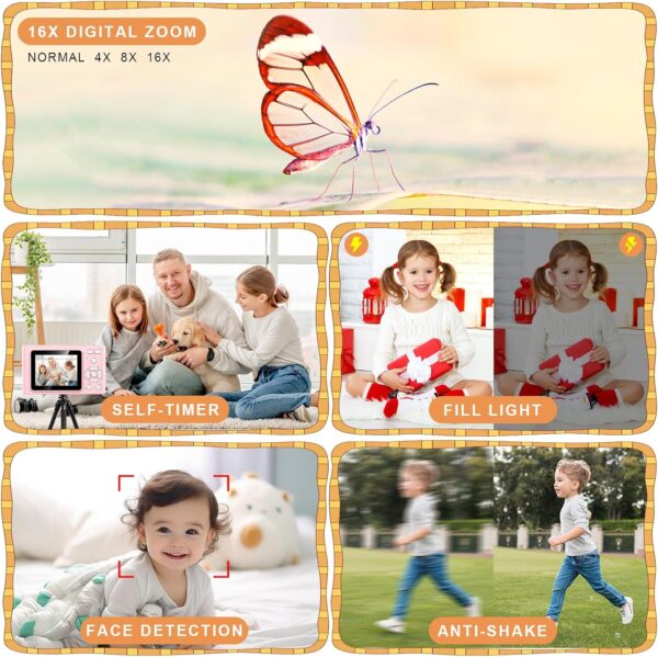 Digital Camera, Camera for Kids, UHD 4K 48MP - Image 3