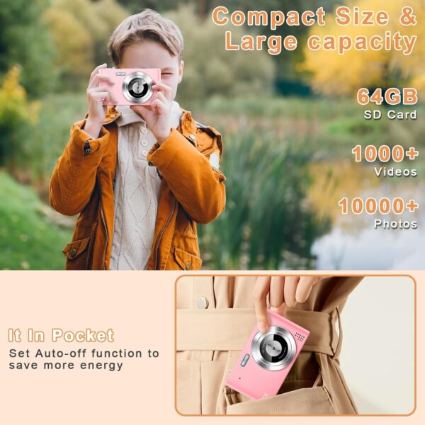 Digital Camera, Camera for Kids, UHD 4K 48MP - Image 5