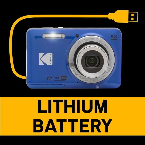 Capture Stunning Moments with the KODAK PIXPRO FZ55-BL 16MP Digital Camera - Image 5