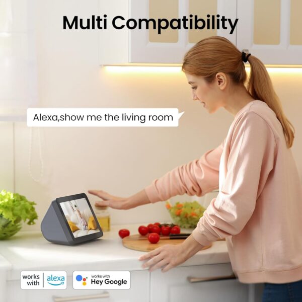 Best 2K Security Camera for Home - Indoor 360° WiFi Camera with Night Vision & Two-Way Audio - Image 9