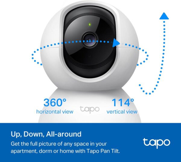 Best TP-Link Tapo 2K Pan/Tilt Security Camera for Baby Monitor & Pet Surveillance – 2-Pack Review - Image 5