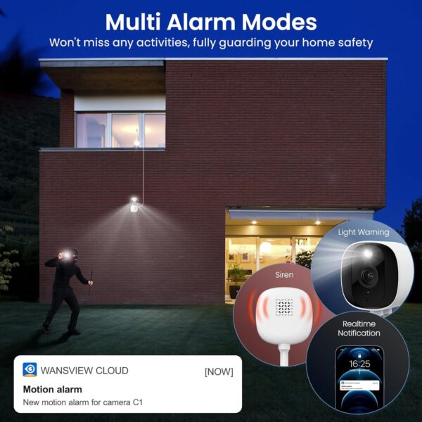 The Ultimate 2K Home Security Camera for Pets, Babies, and Nannies – Perfect for 24/7 Peace of Mind - Image 5