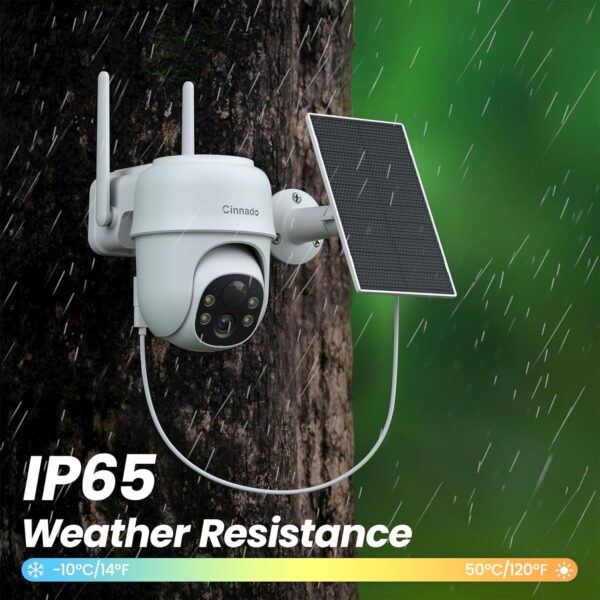 Best 2K Cameras for Home Security: Wireless Solar/Battery Powered, 360° Viewing, Human Detection & Color Night Vision - Image 8