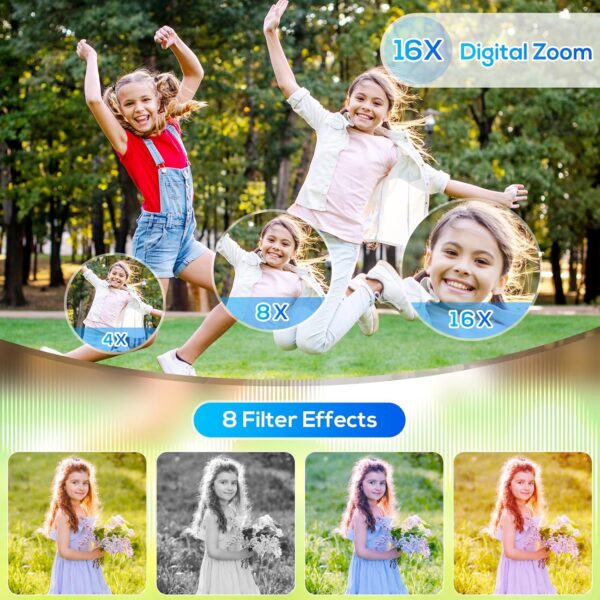 WITYEAH 48MP Digital Camera for Kids: The Perfect Camera for Young Photographers - Image 4