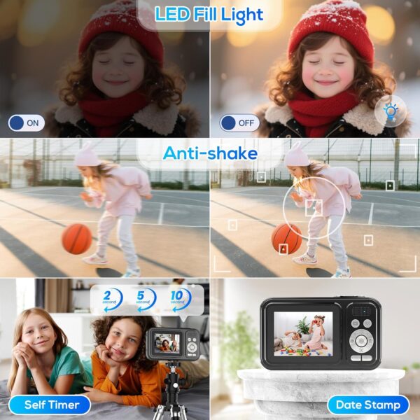 WITYEAH 48MP Digital Camera for Kids: The Perfect Camera for Young Photographers - Image 6