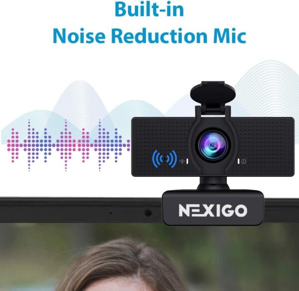 Upgrade Your Video Calls with the NexiGo N60 1080P Webcam: Perfect for Zoom, Skype, and More! - Image 4