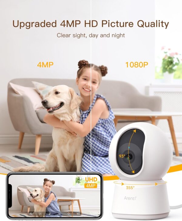 Arenti 5G Security Camera Review – The Perfect Pet & Baby Monitor for Smart Homes - Image 4