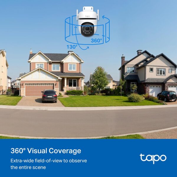 TP-Link Tapo C520WS Review – The 2K Outdoor Security Camera with 360° Pan/Tilt & Smart Motion Tracking - Image 3