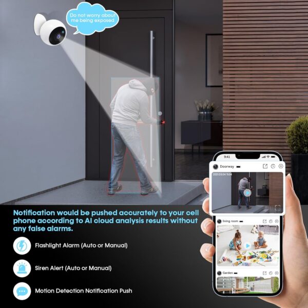 AMTIFO Wireless Outdoor Security Camera Review – Easy, Install-Free 2K WiFi Home Protection - Image 7