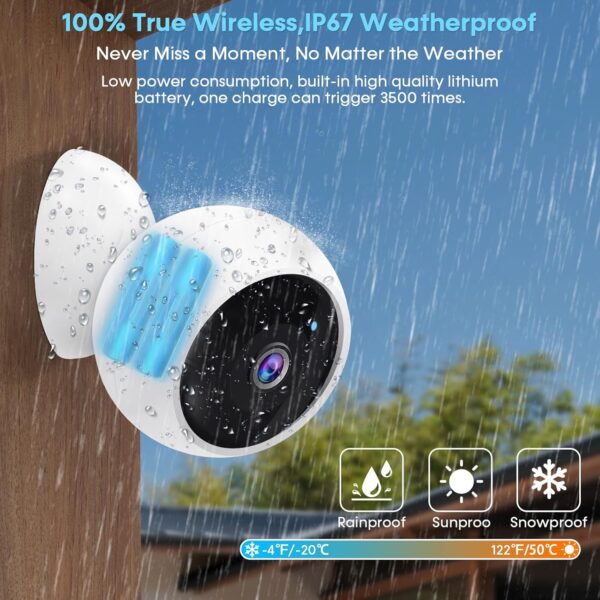 AMTIFO Wireless Outdoor Security Camera Review – Easy, Install-Free 2K WiFi Home Protection - Image 8