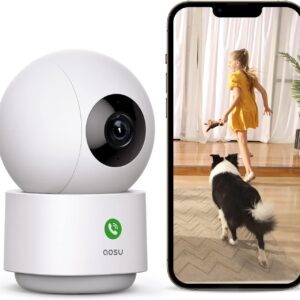 AOSU 2K Security Camera: The Ultimate Baby & Pet Monitor for Home Security