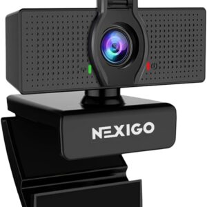 Upgrade Your Video Calls with the NexiGo N60 1080P Webcam: Perfect for Zoom, Skype, and More!
