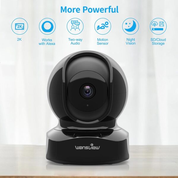 Wansview Security Camera Indoor Review – 360° WiFi Home Security Camera for Pets, Babies & More - Image 2