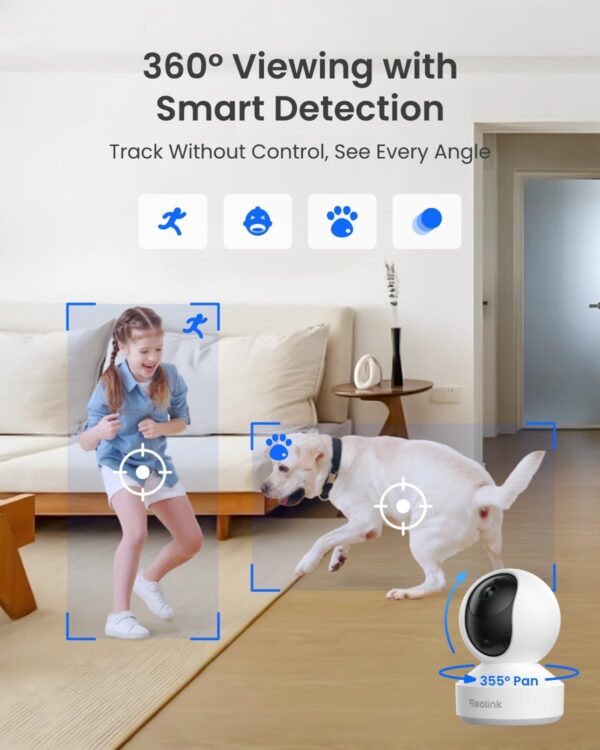 REOLINK E1 Pro 3K PT Wi-Fi Indoor Camera Review – The Smartest Choice for Baby & Pet Monitoring - Image 5