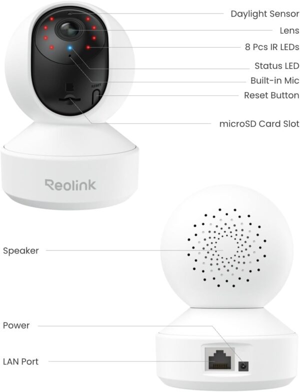 REOLINK E1 Pro 3K PT Wi-Fi Indoor Camera Review – The Smartest Choice for Baby & Pet Monitoring - Image 9
