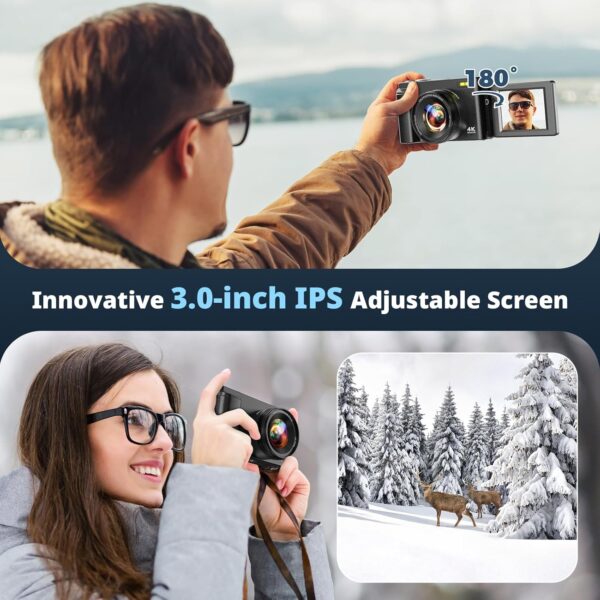 Best 4K Digital Camera for Vlogging & Photography – Compact, Powerful, and Beginner-Friendly - Image 3