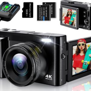 Best 4K Digital Camera for Vlogging & Photography – Compact, Powerful, and Beginner-Friendly