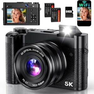 Best 5K Digital Camera for Photography & Vlogging in 2025