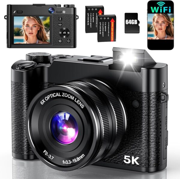 Best 5K Digital Camera for Photography & Vlogging in 2025