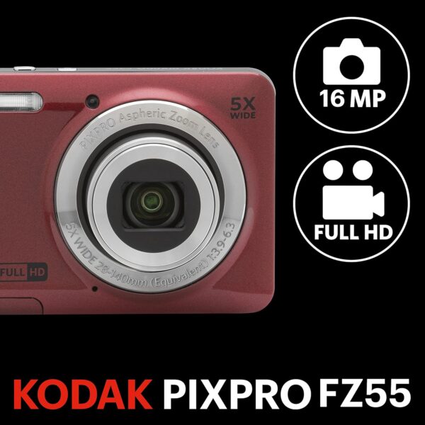 KODAK PIXPRO FZ55-RD Review: Affordable Digital Camera for Everyday Photography - Image 2