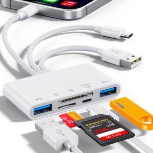 5-in-1 Memory Card Reader Review for iPhone, iPad, USB-C